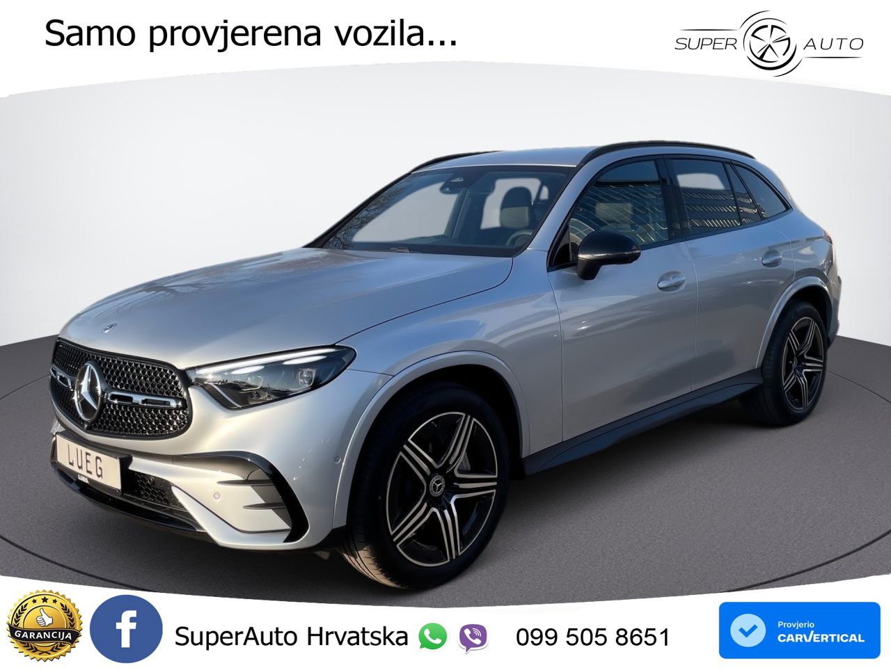 Mercedes GLC 220d (197 KS) 4MATIC 9G-TRONIC AMG LED+GR SJED+ACC
