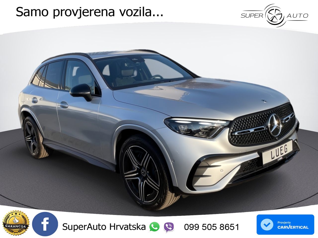 Mercedes GLC 220d (197 KS) 4MATIC 9G-TRONIC AMG LED+GR SJED+ACC