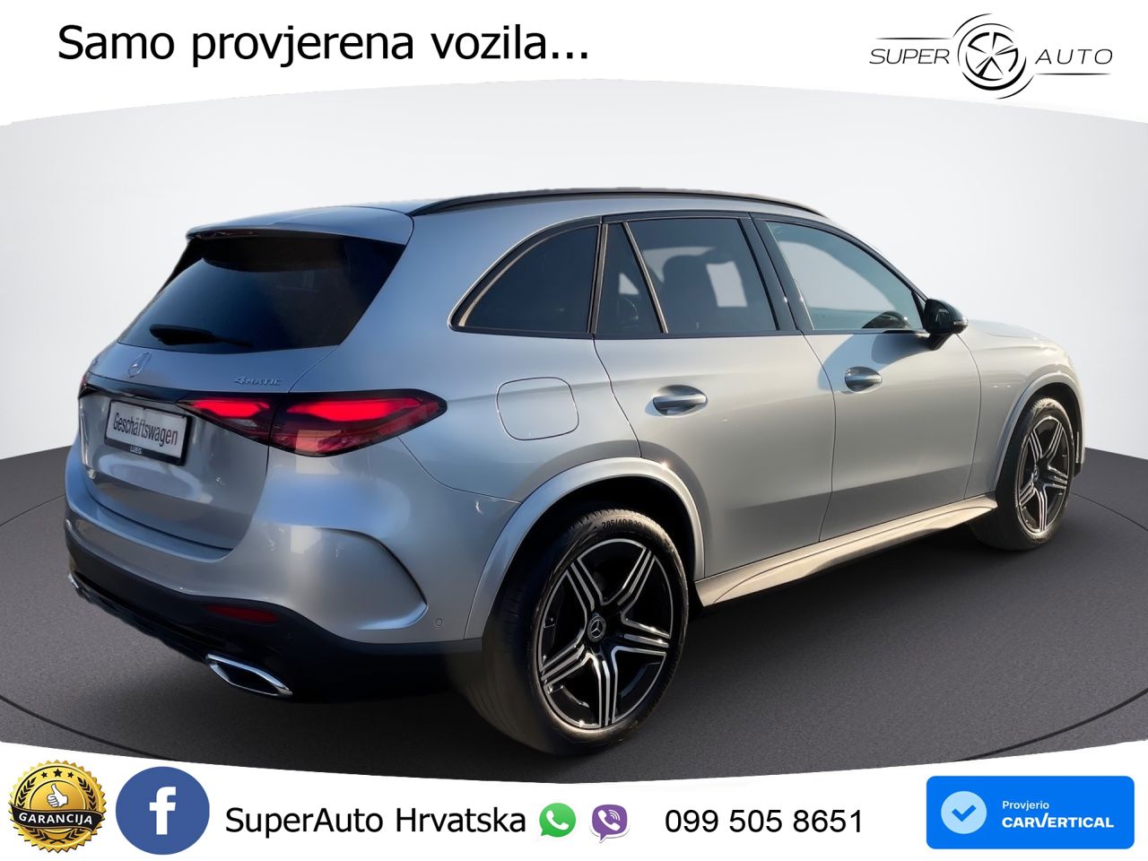 Mercedes GLC 220d (197 KS) 4MATIC 9G-TRONIC AMG LED+GR SJED+ACC