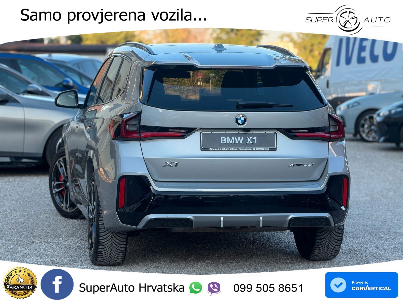 BMW X1 23i (218 KS) xDrive Steptronic M Sport LED+GR SJED+ACC