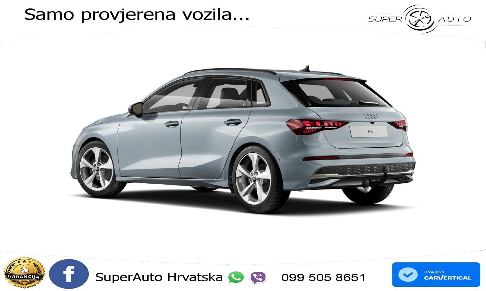 Audi A3 30 TDI (116 KS) advanced LED+GR SJED+ACC