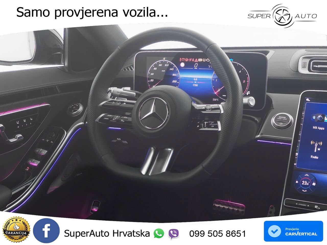 Mercedes S 450d (367 KS) EQ Boost 4MATIC 9G-TRONIC AMG ACC+HEAD+4xGR SJED+360+PANO