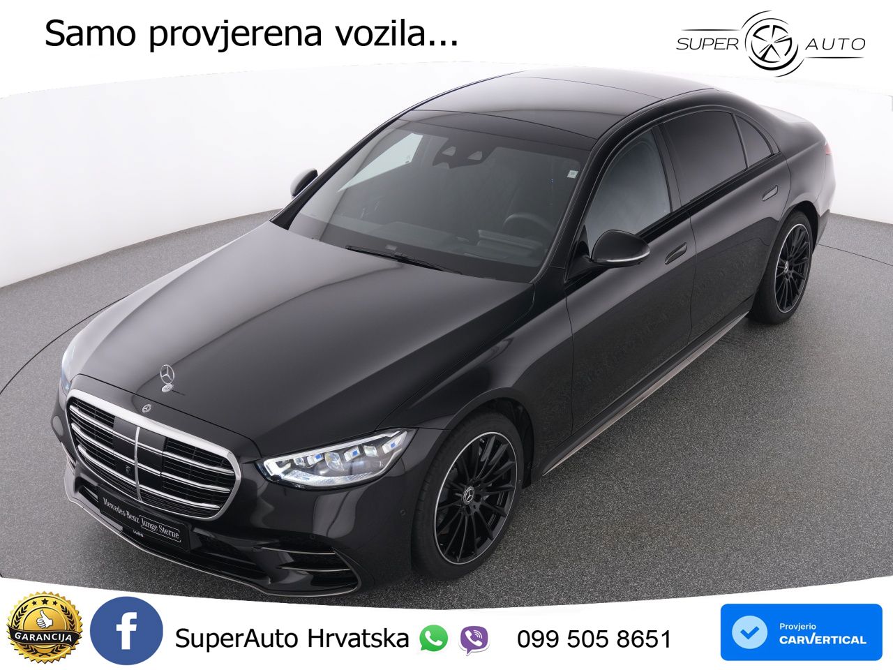 Mercedes S 450d (367 KS) EQ Boost 4MATIC 9G-TRONIC AMG ACC+HEAD+4xGR SJED+360+PANO