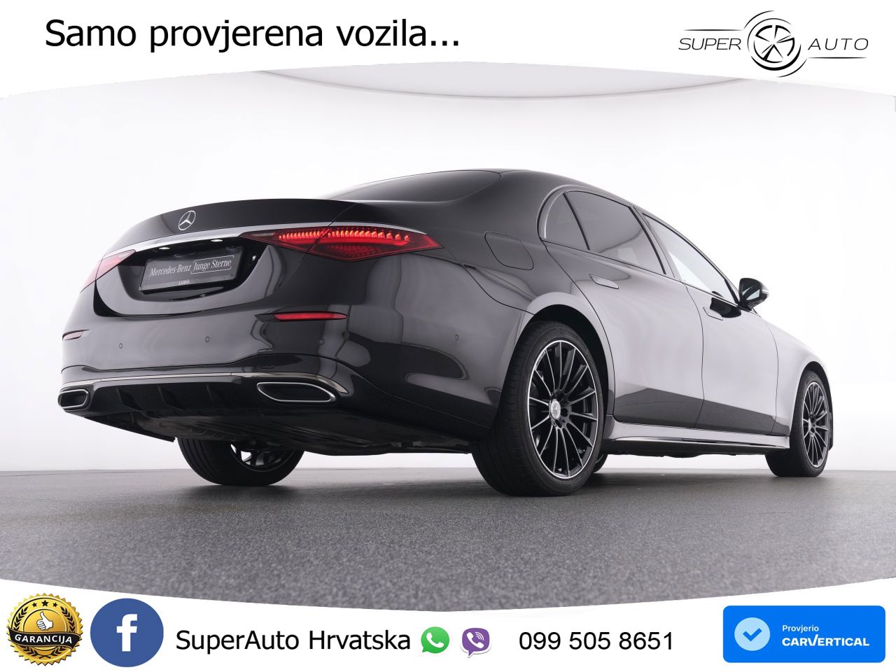 Mercedes S 450d (367 KS) EQ Boost 4MATIC 9G-TRONIC AMG ACC+HEAD+4xGR SJED+360+PANO