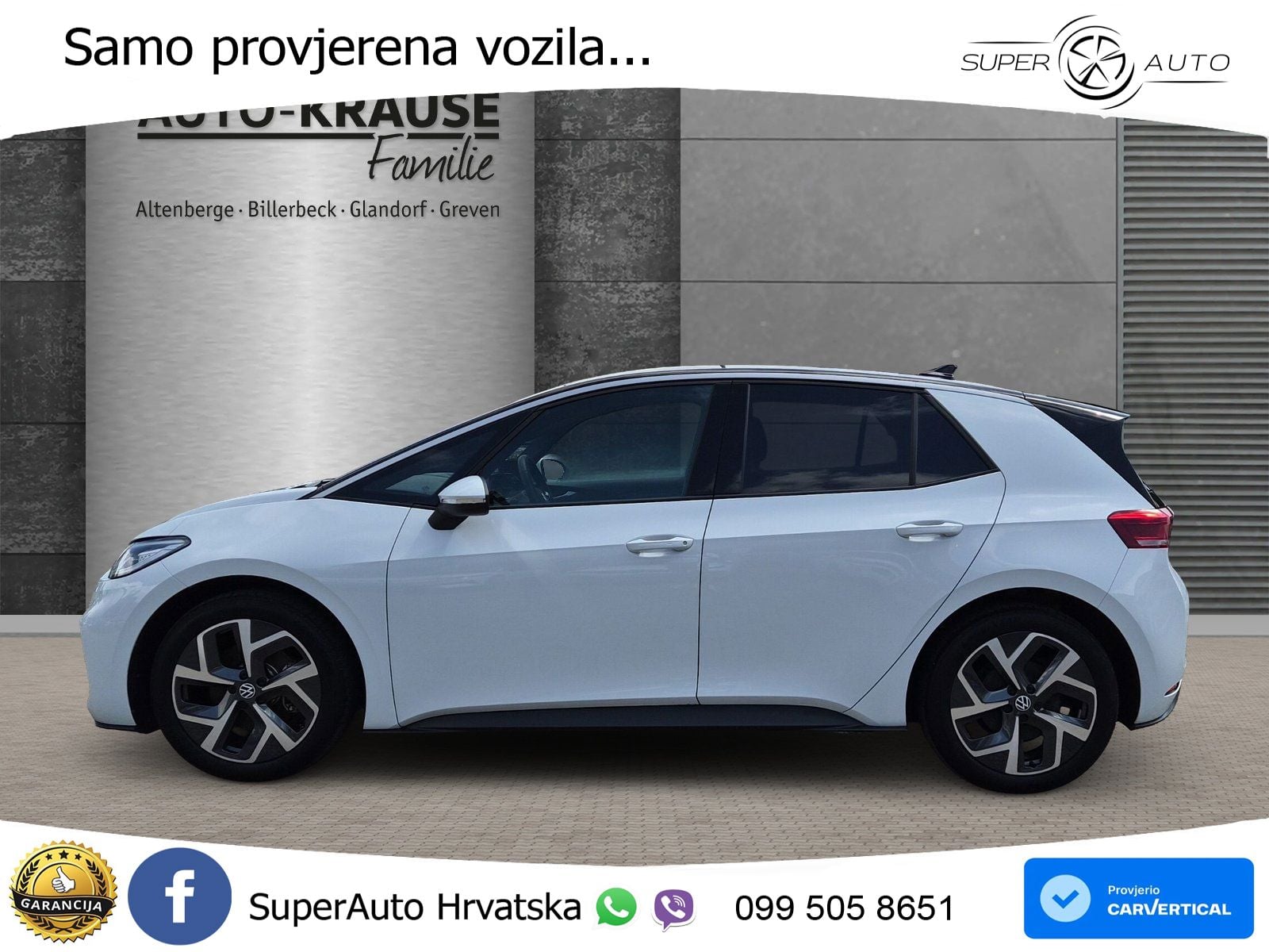 Volkswagen ID.3 Pro 62 kWh (204 KS) LED+GR SJED+ACC
