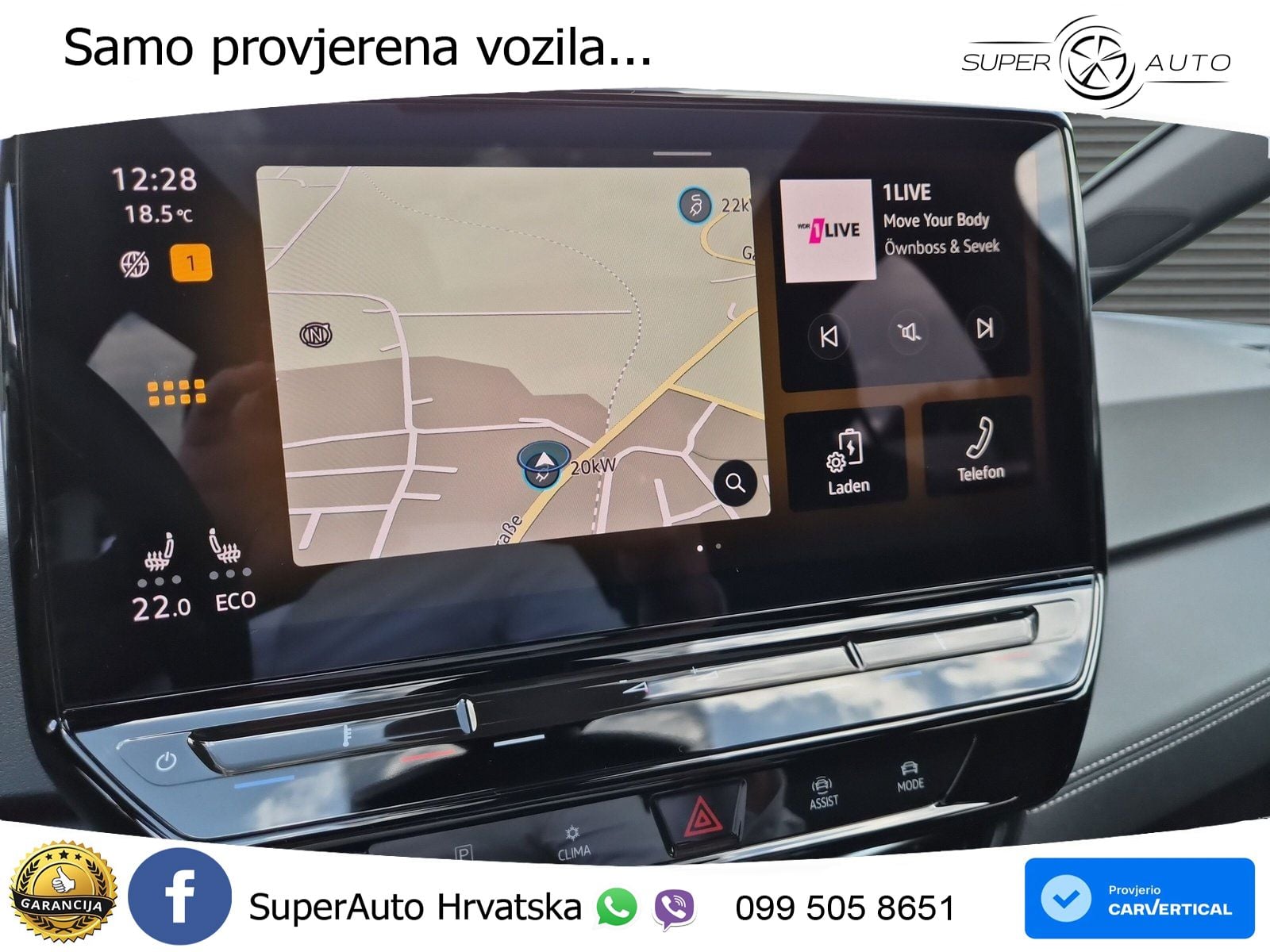Volkswagen ID.3 Pro 62 kWh (204 KS) LED+GR SJED+ACC