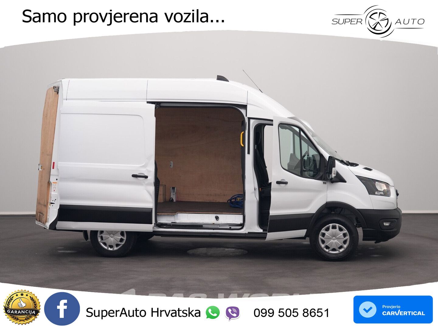 Ford e-Transit 184pk Elektrisch 68kWh 317km WLTP L2H3 184 KS