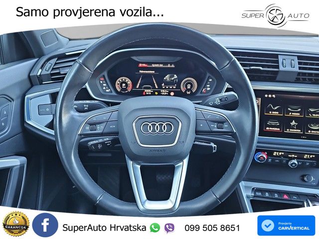 Audi Q3 II Sportback 40 TFSI (190 KS) quattro S tronic S line LED+GR SJED+ACC