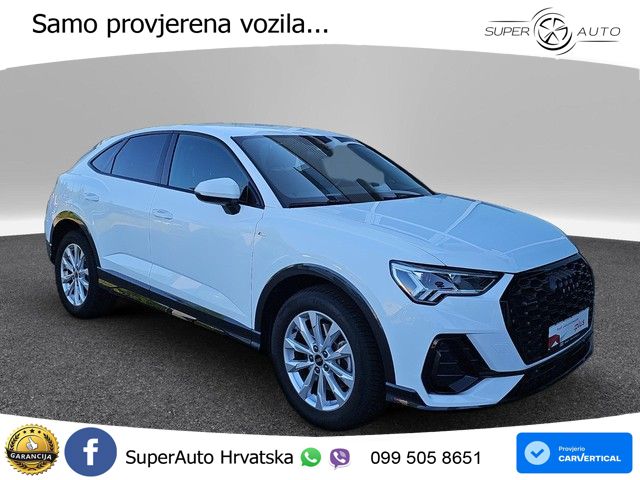 Audi Q3 II Sportback 40 TFSI (190 KS) quattro S tronic S line LED+GR SJED+ACC