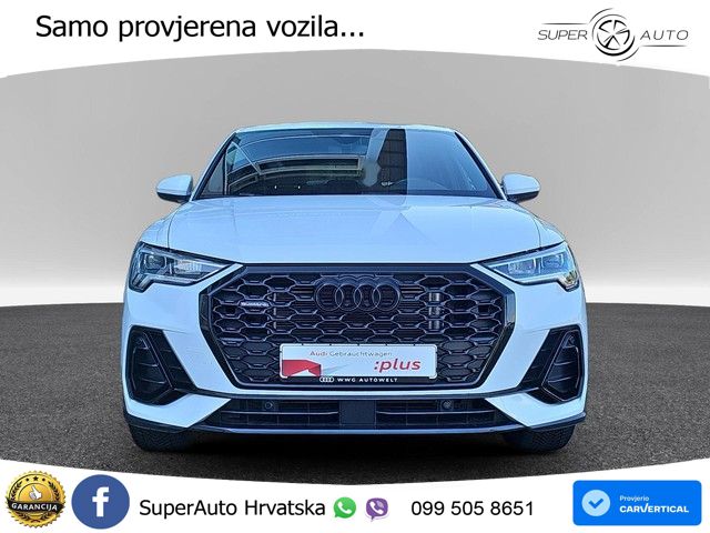 Audi Q3 II Sportback 40 TFSI (190 KS) quattro S tronic S line LED+GR SJED+ACC