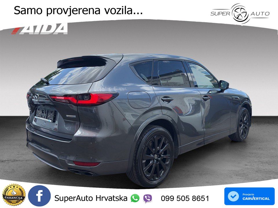 Mazda CX-60 3.3 e-Skyactiv D (254 KS) AWD Automatic MATRIX+GR SJED+KAM