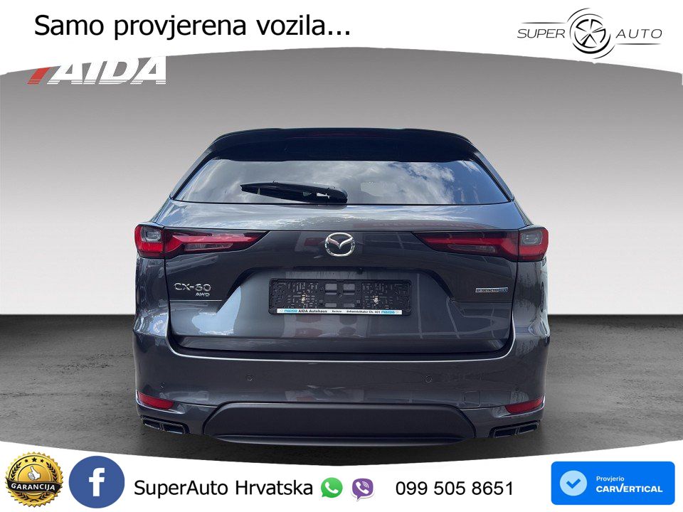 Mazda CX-60 3.3 e-Skyactiv D (254 KS) AWD Automatic MATRIX+GR SJED+KAM