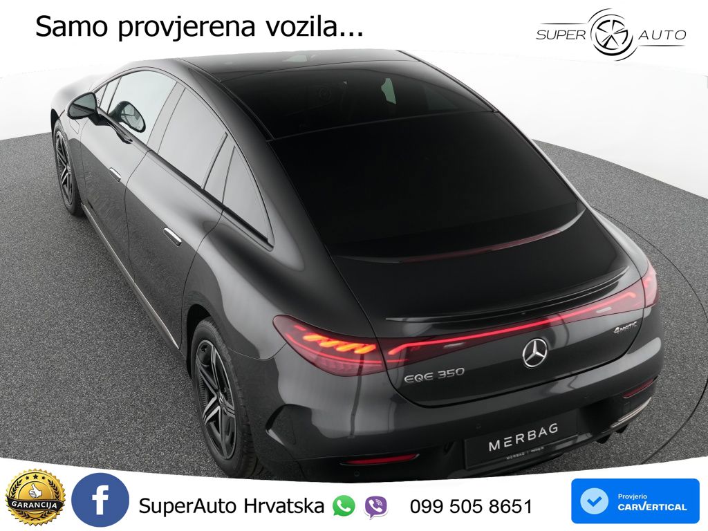 Mercedes EQE 350 98 kWh (292 KS) 4MATIC AMG ZRAČNI+ACC+GR SJED+360+PANO
