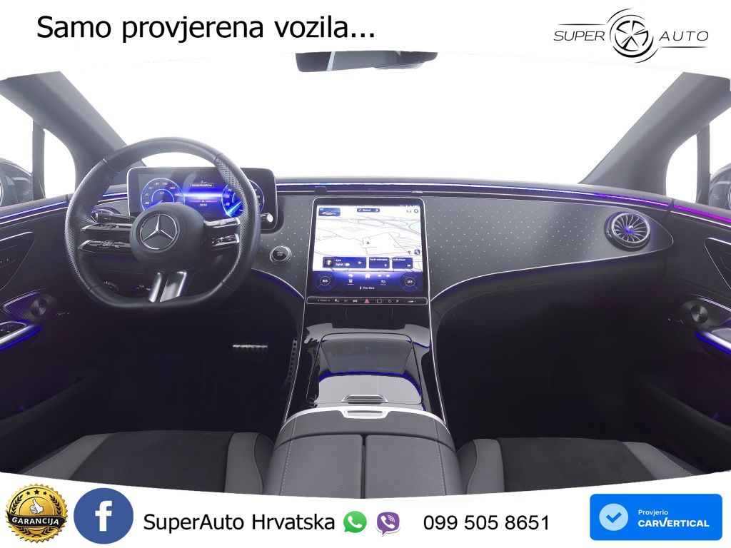 Mercedes EQE 350 98 kWh (292 KS) 4MATIC AMG ZRAČNI+ACC+GR SJED+360+PANO