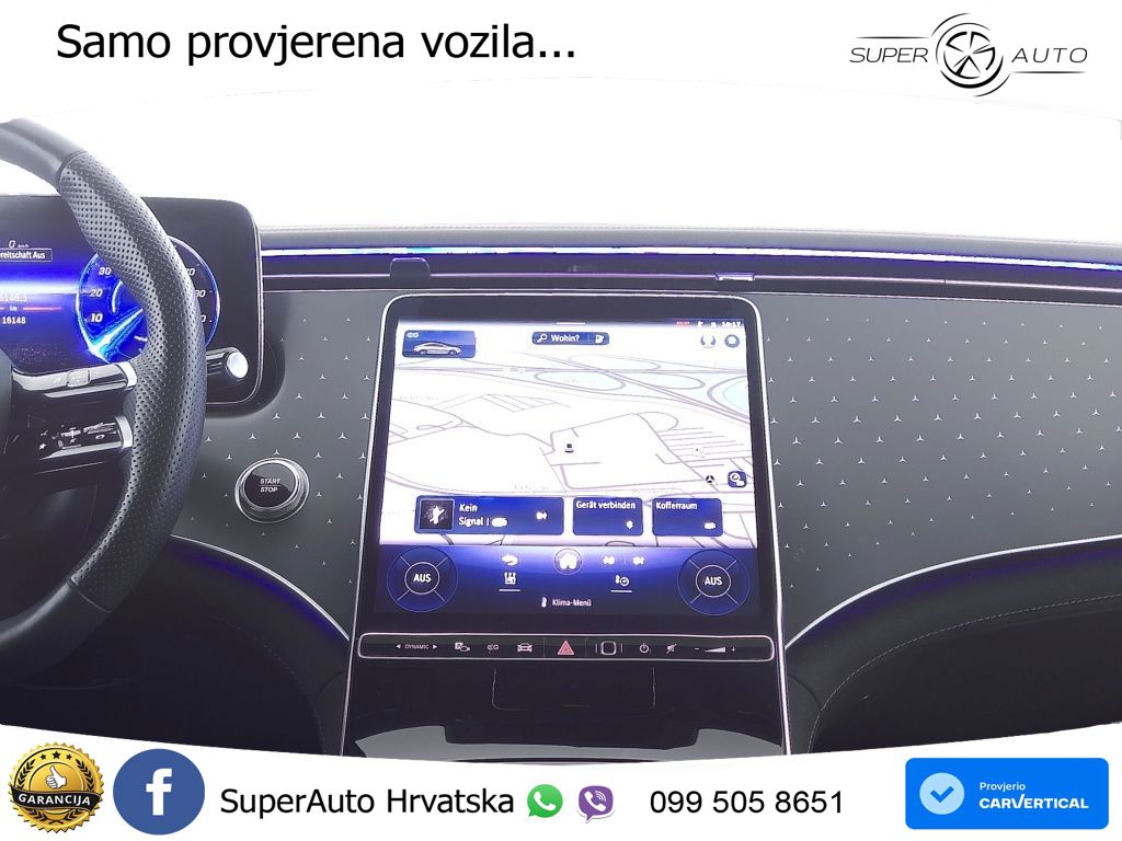 Mercedes EQE 350 98 kWh (292 KS) 4MATIC AMG ZRAČNI+ACC+GR SJED+360+PANO