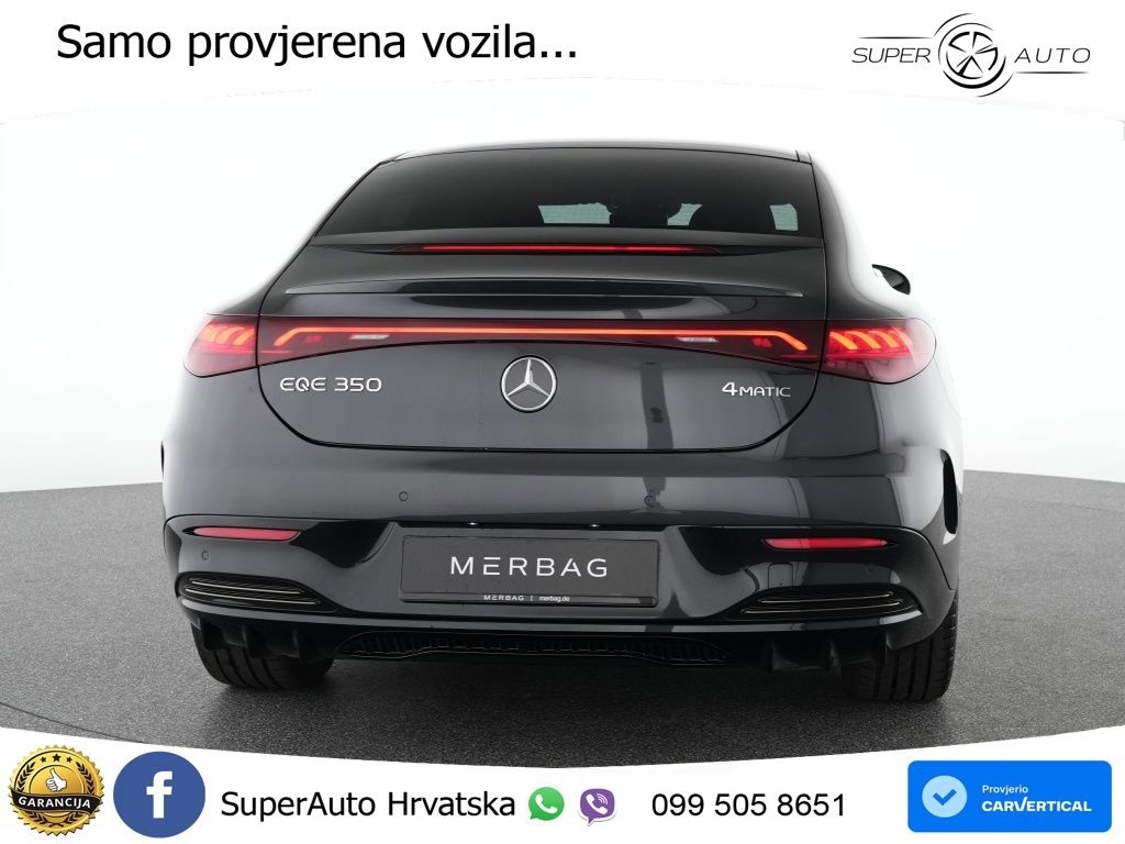 Mercedes EQE 350 98 kWh (292 KS) 4MATIC AMG ZRAČNI+ACC+GR SJED+360+PANO