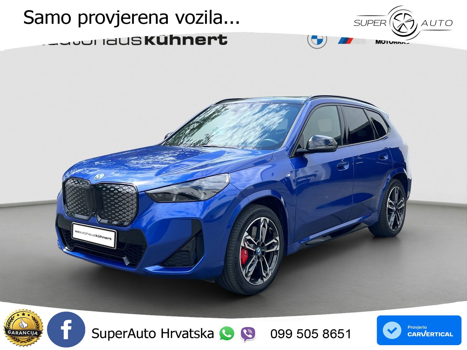 BMW iX1 68 kWh (313 KS) xDrive30 M Sport LED+GR SJED+ACC