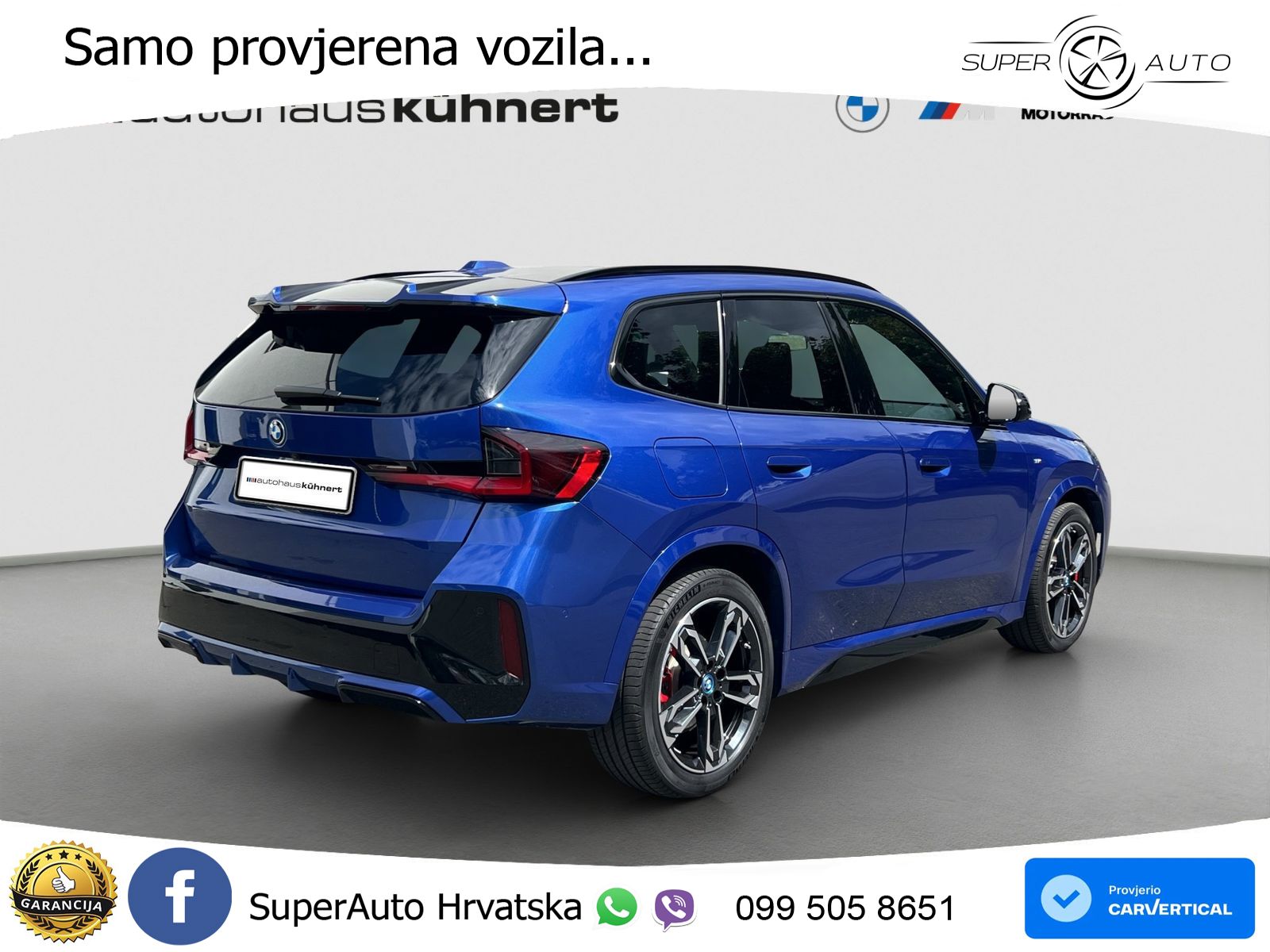 BMW iX1 68 kWh (313 KS) xDrive30 M Sport LED+GR SJED+ACC