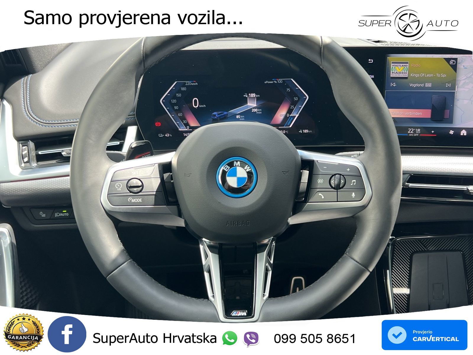 BMW iX1 68 kWh (313 KS) xDrive30 M Sport LED+GR SJED+ACC