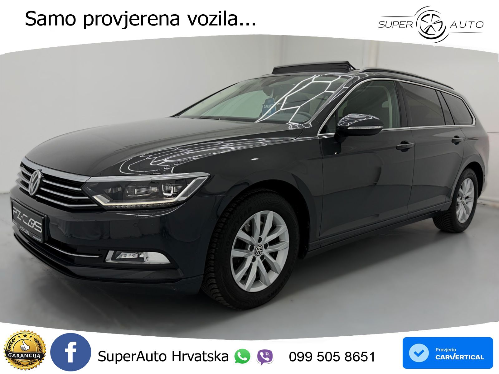 Volkswagen Passat Variant 1.5 TSI (150 KS) DSG ACT LED+GR SJED+ACC