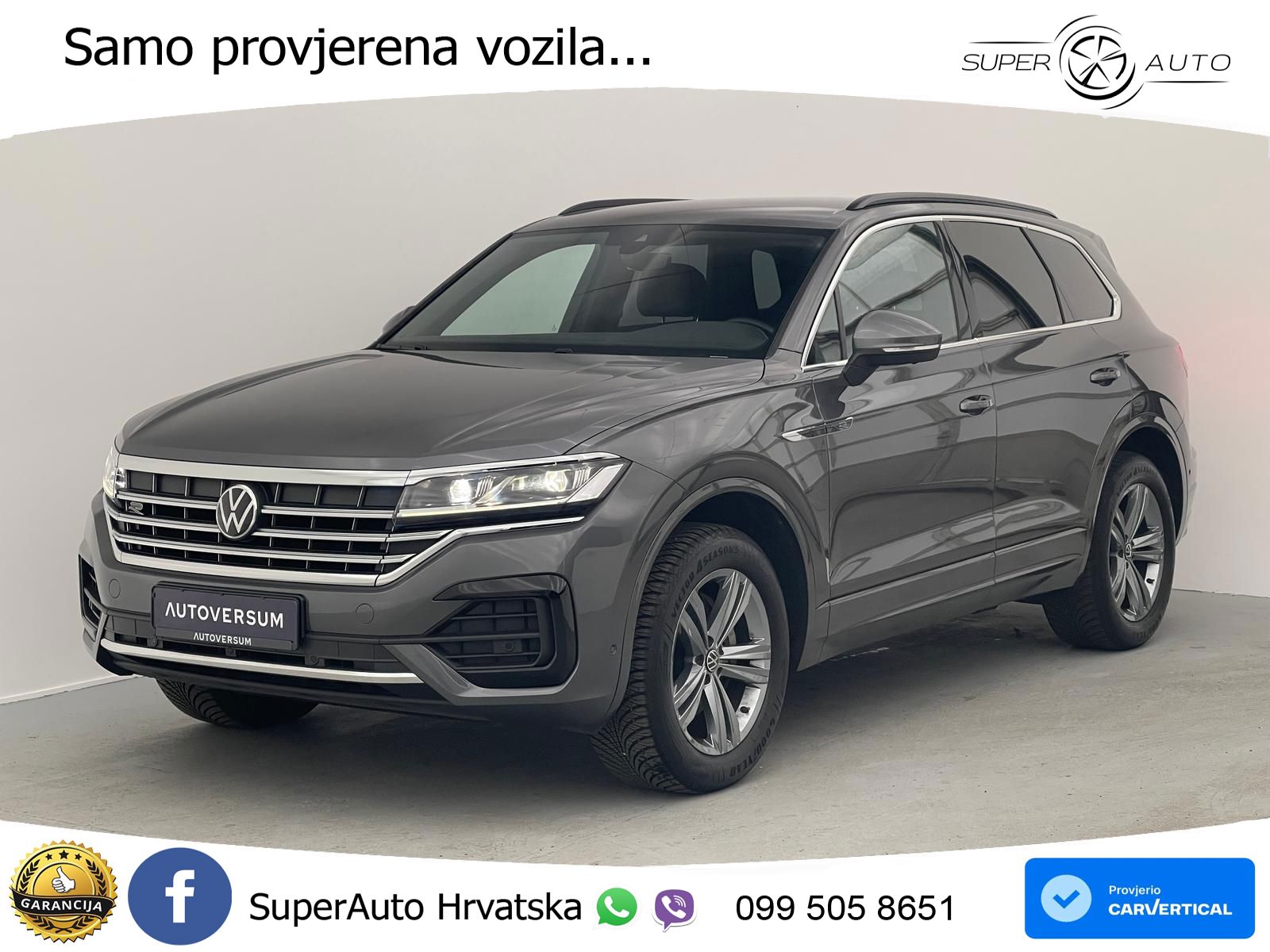 Volkswagen Touareg 3.0 V6 TDI (231 KS) 4MOTION Tiptronic R-Line LED+GR SJED+ACC
