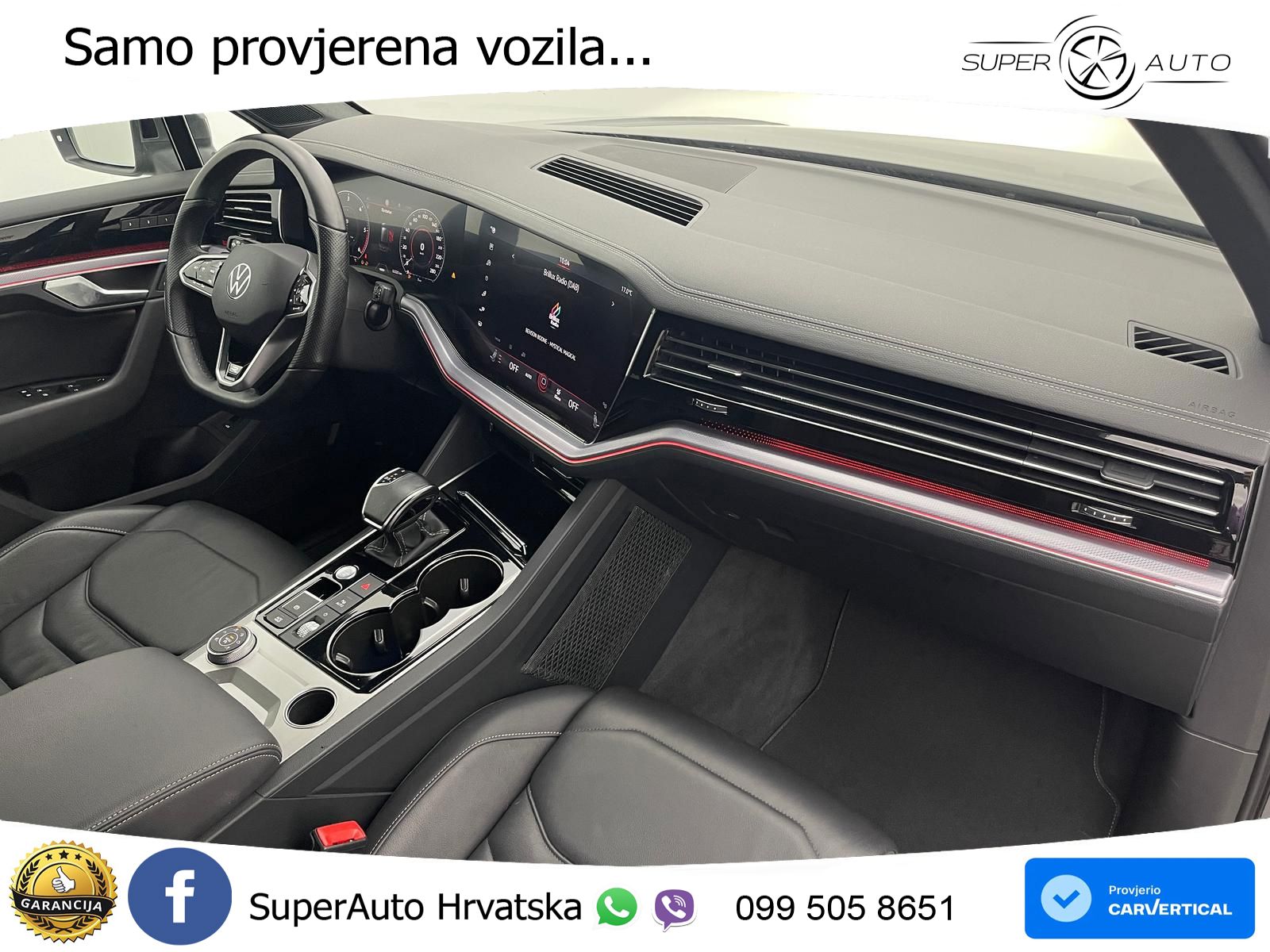 Volkswagen Touareg 3.0 V6 TDI (231 KS) 4MOTION Tiptronic R-Line LED+GR SJED+ACC