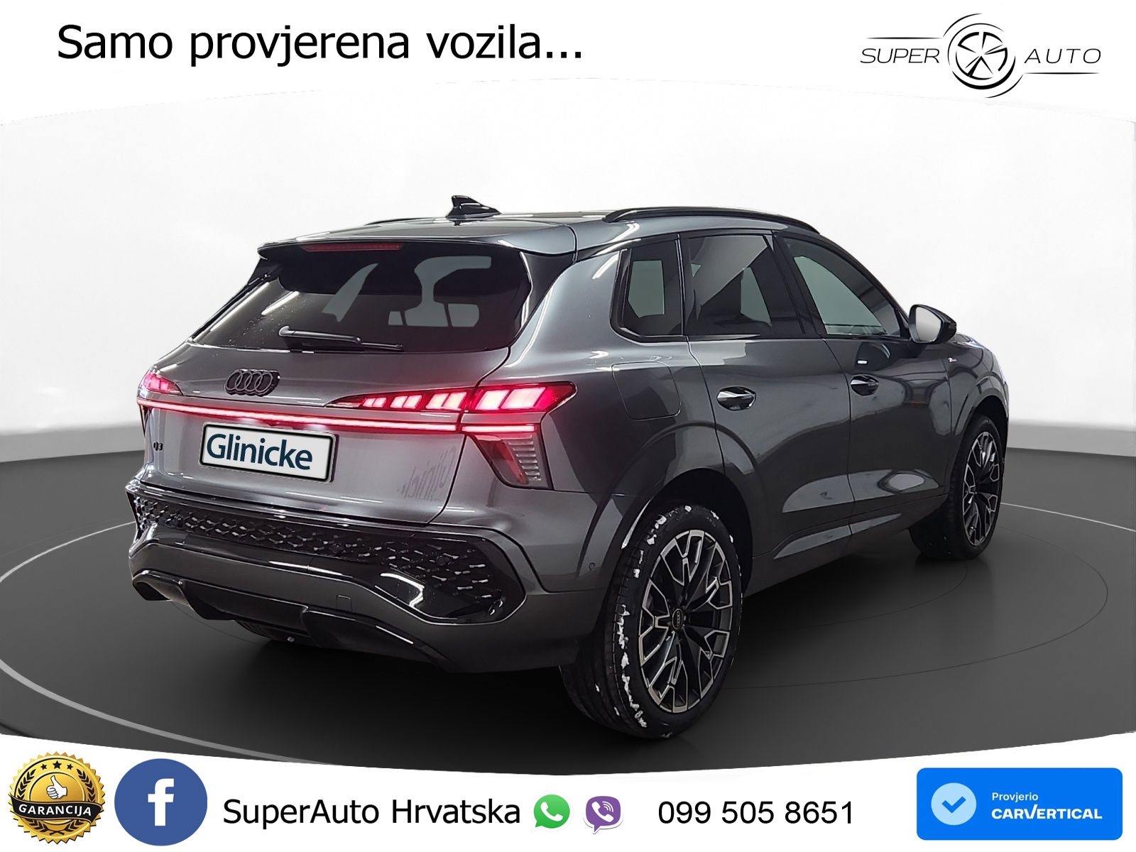 Audi Q3 2.0 TDI (150 KS) S tronic S line LED+GR SJED+ACC