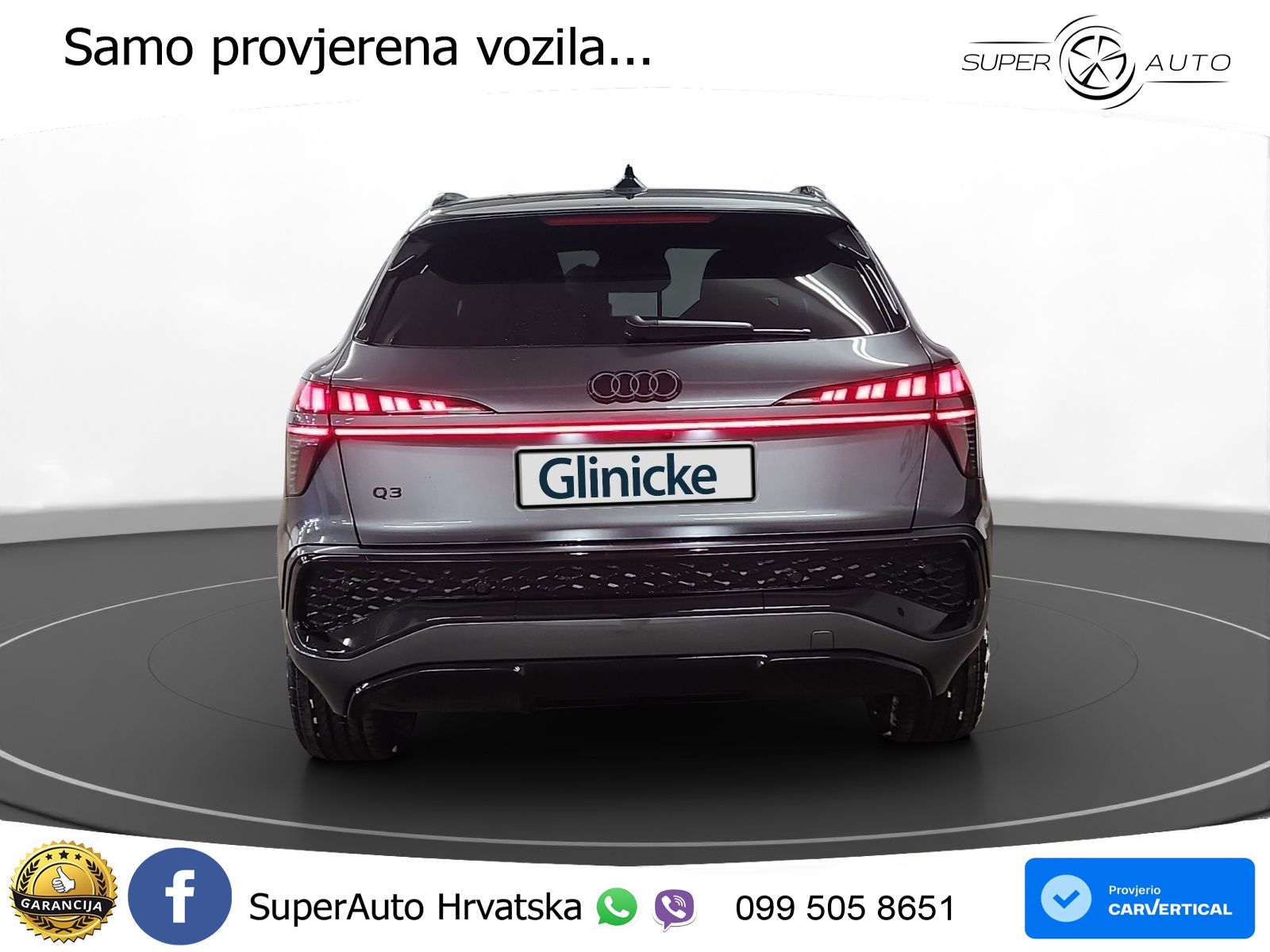 Audi Q3 2.0 TDI (150 KS) S tronic S line LED+GR SJED+ACC