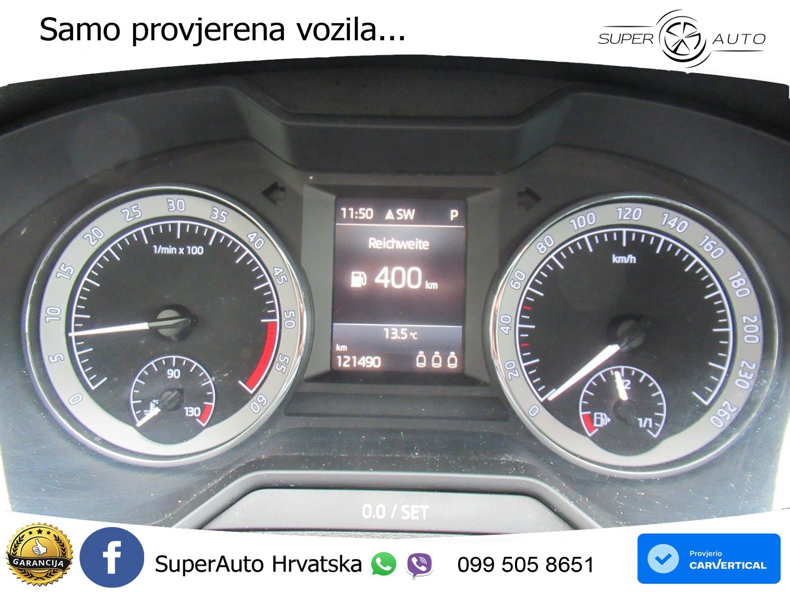 Škoda Octavia Combi 2.0 TDI (150 KS) DSG