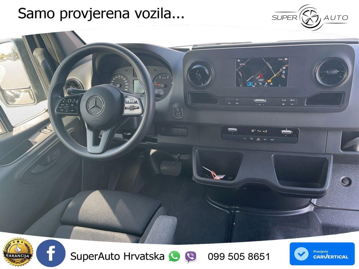 Mercedes-Benz Sprinter 319 CDI DOKA Pritsche Plane Klima Tempo 190 KS
