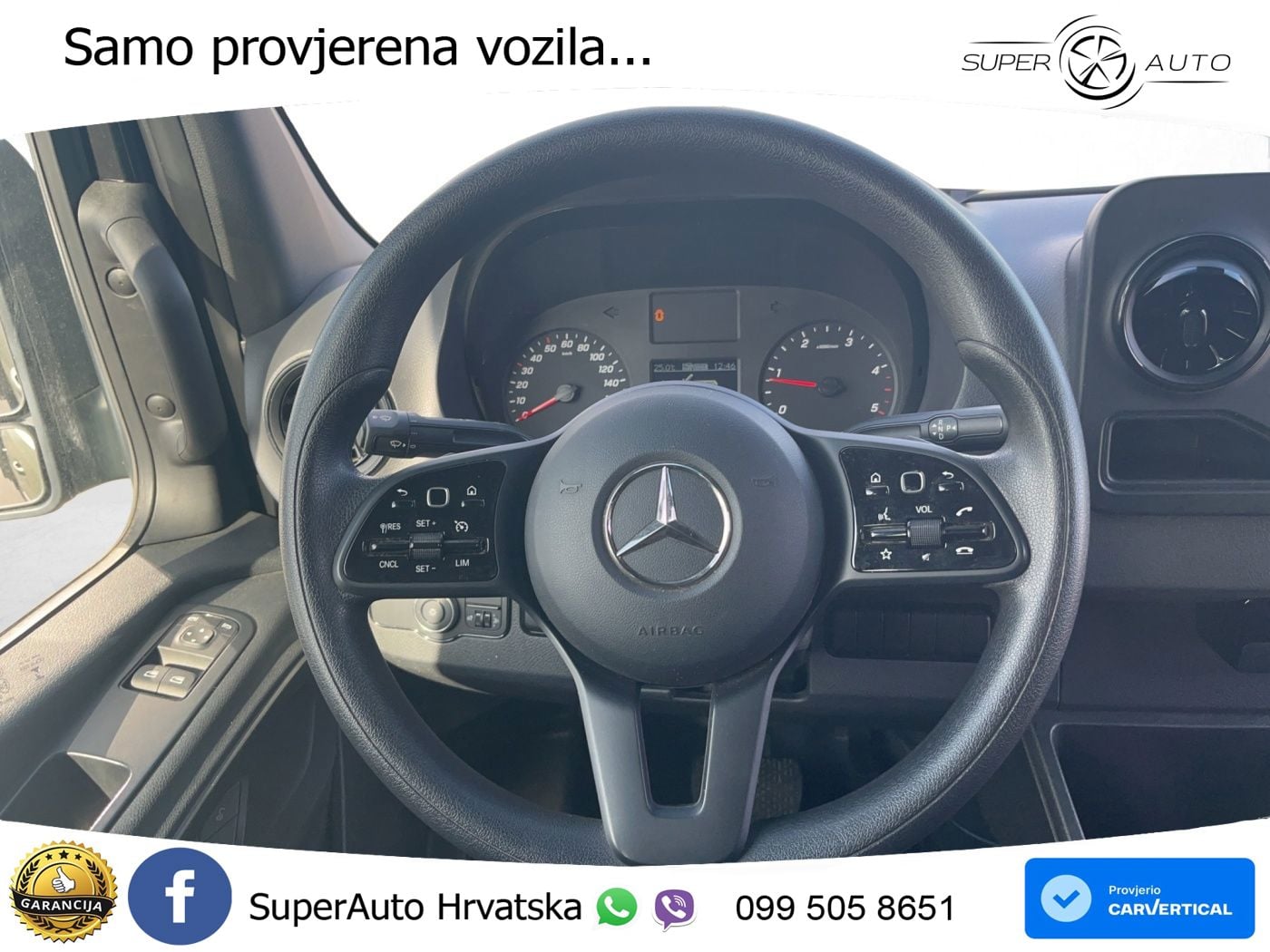 Mercedes-Benz Sprinter 319 CDI DOKA Pritsche Plane Klima Tempo 190 KS