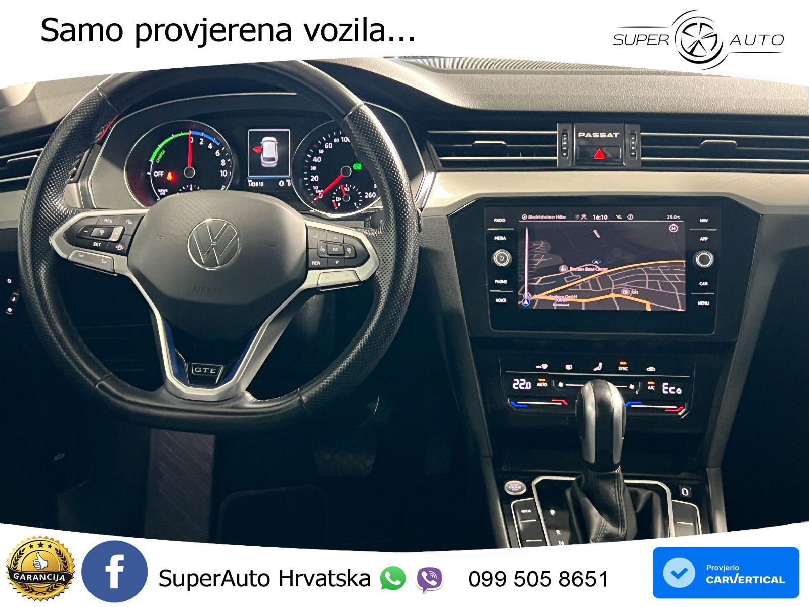 Volkswagen Passat Variant GTE 1.4 TSI (218 KS) DSG LED+ACC