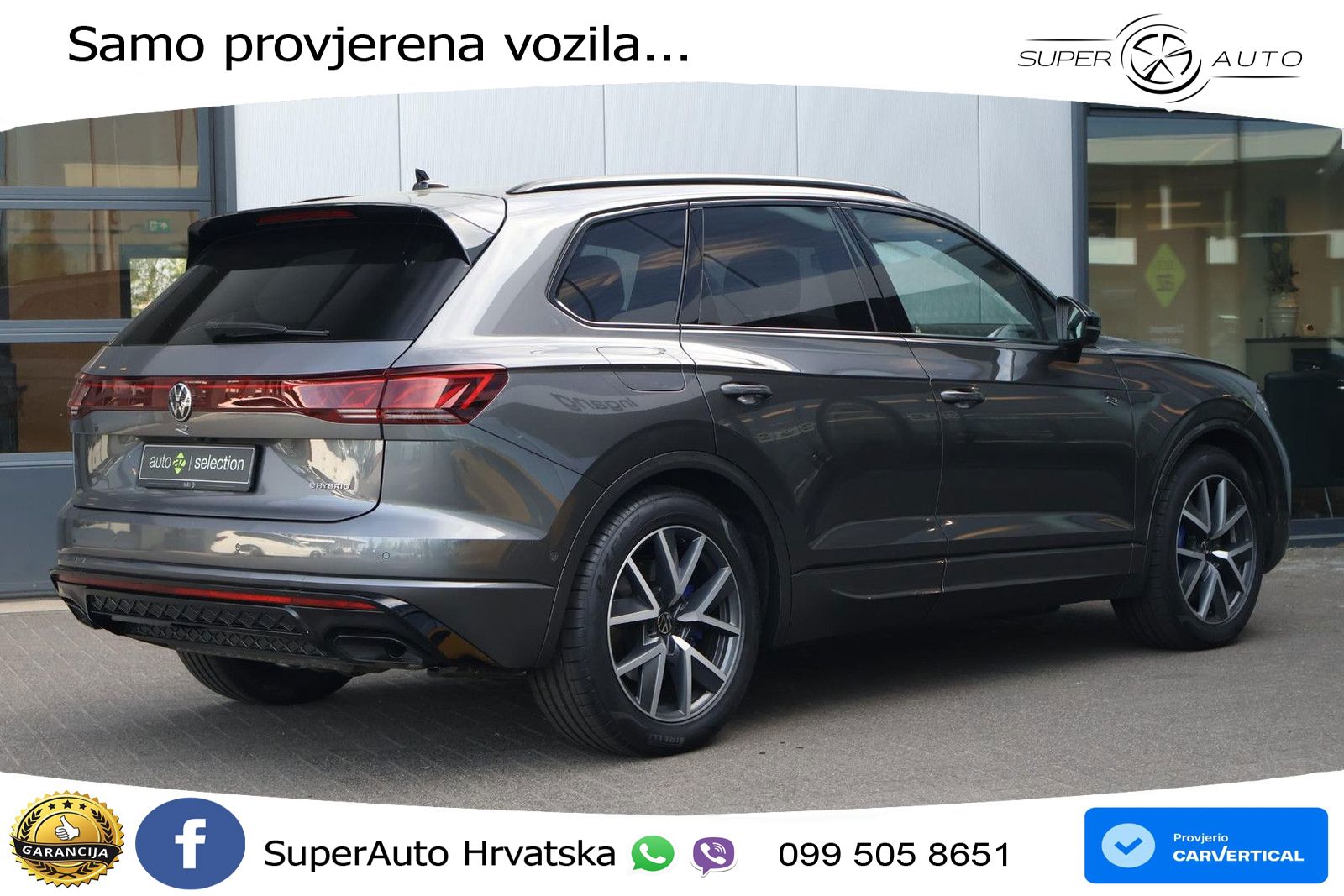 Volkswagen Touareg R 3.0 V6 TFSI (462 KS) 4MOTION Tiptronic LED+GR SJED+ACC
