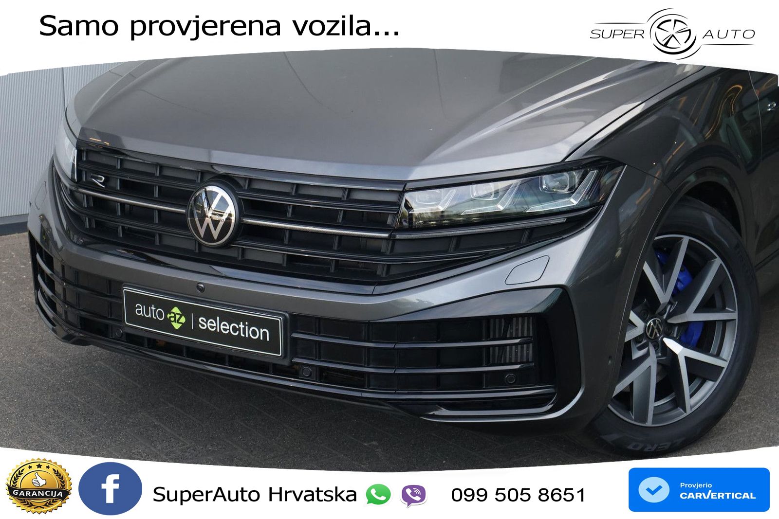 Volkswagen Touareg R 3.0 V6 TFSI (462 KS) 4MOTION Tiptronic LED+GR SJED+ACC
