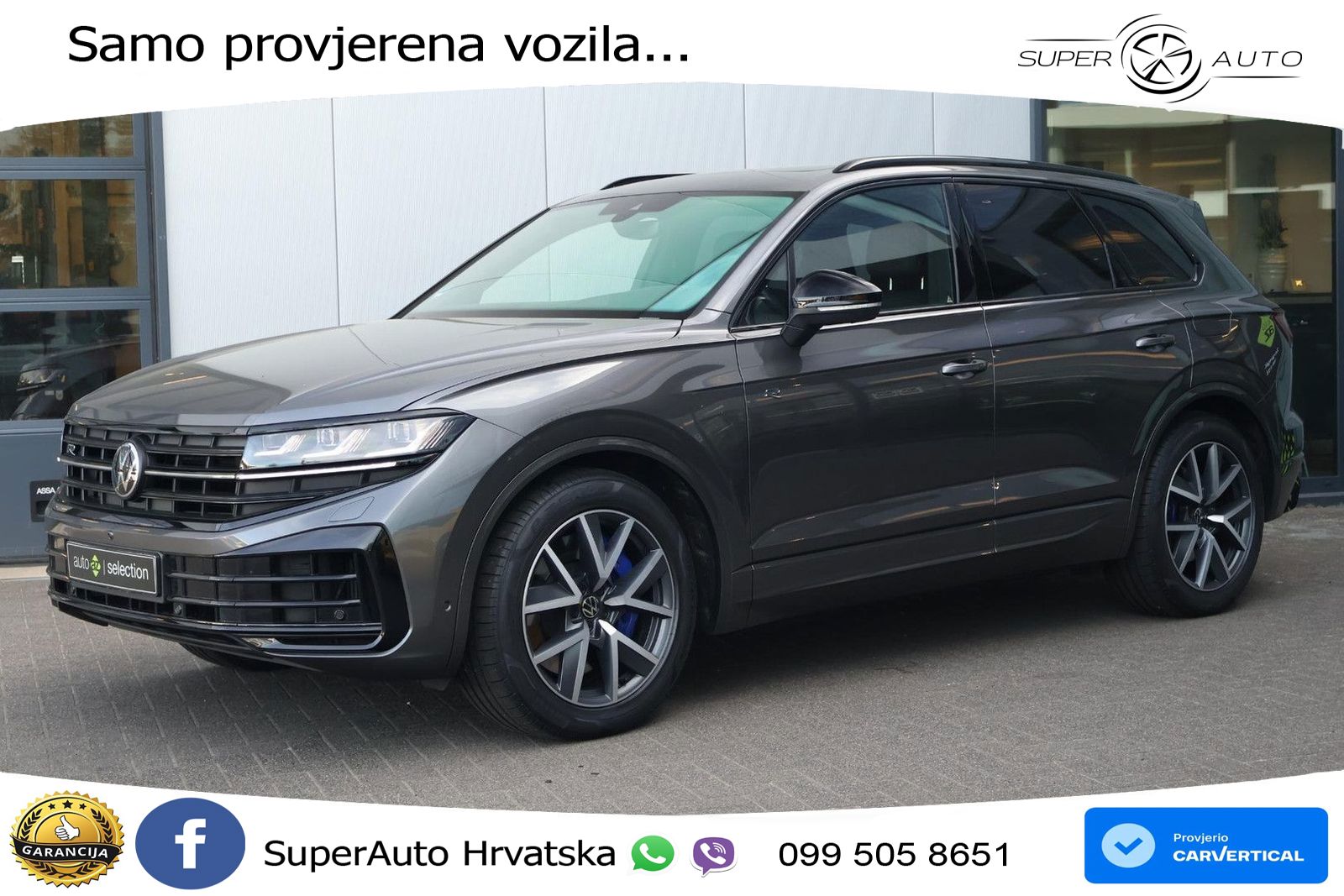 Volkswagen Touareg R 3.0 V6 TFSI (462 KS) 4MOTION Tiptronic LED+GR SJED+ACC