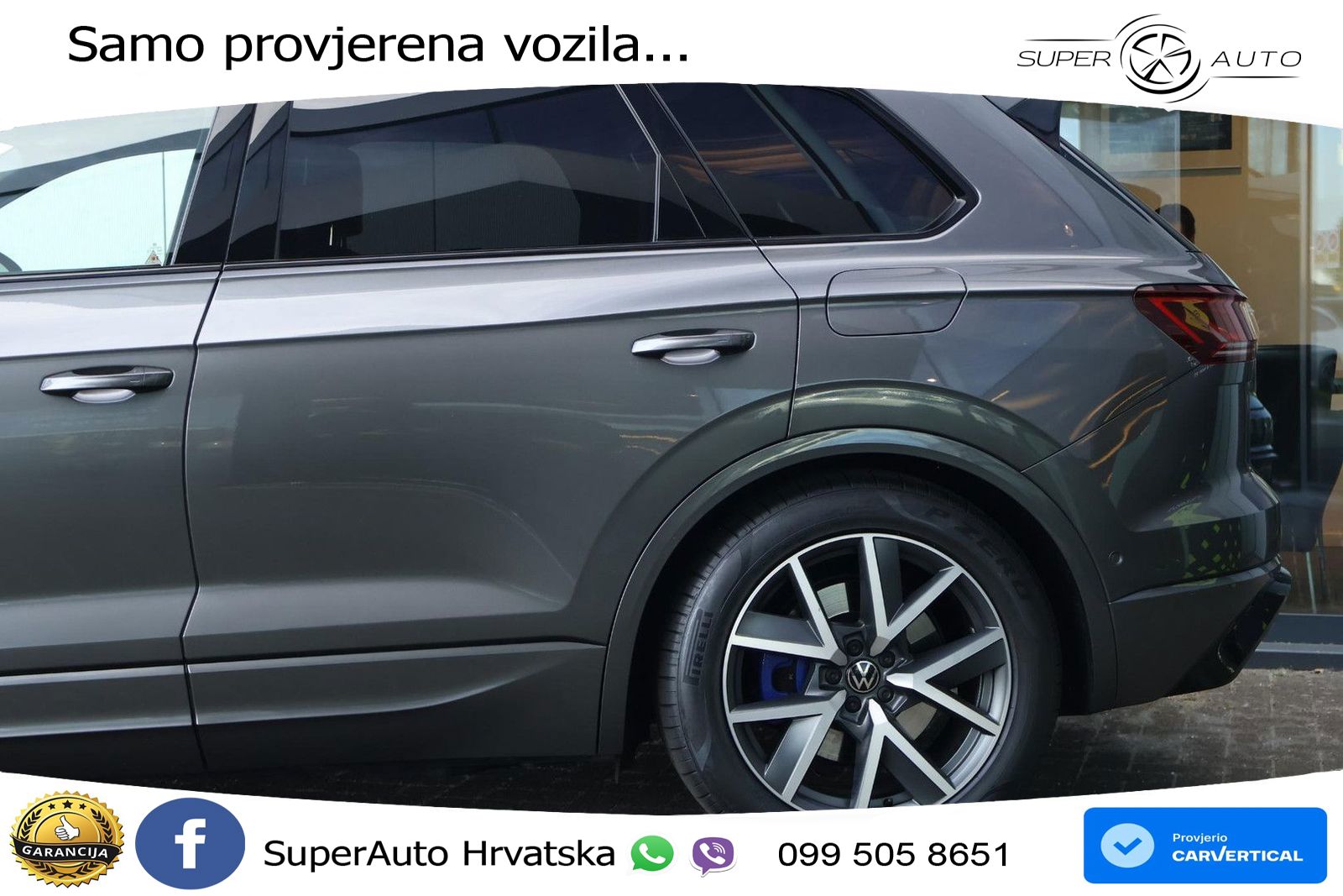 Volkswagen Touareg R 3.0 V6 TFSI (462 KS) 4MOTION Tiptronic LED+GR SJED+ACC