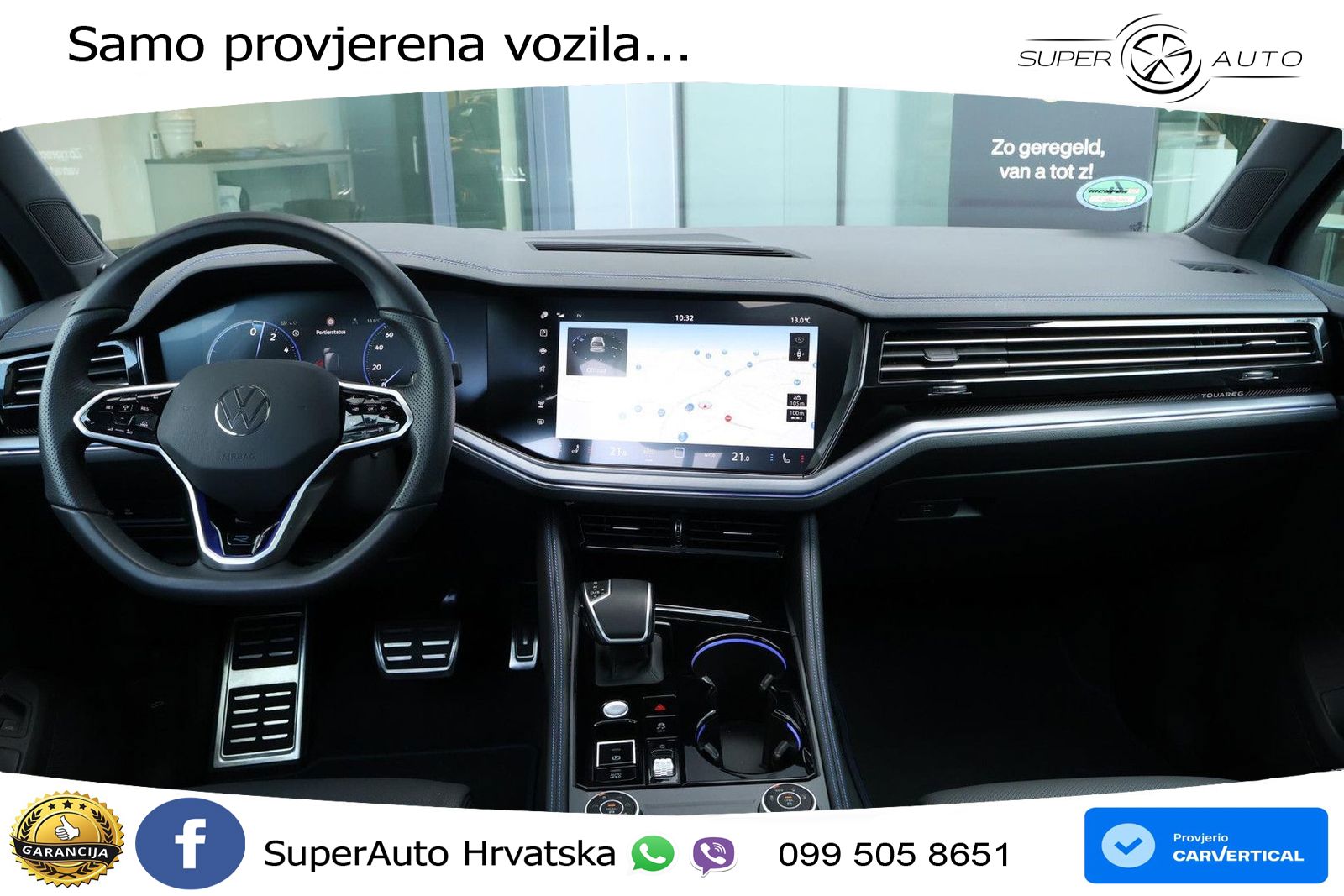 Volkswagen Touareg R 3.0 V6 TFSI (462 KS) 4MOTION Tiptronic LED+GR SJED+ACC
