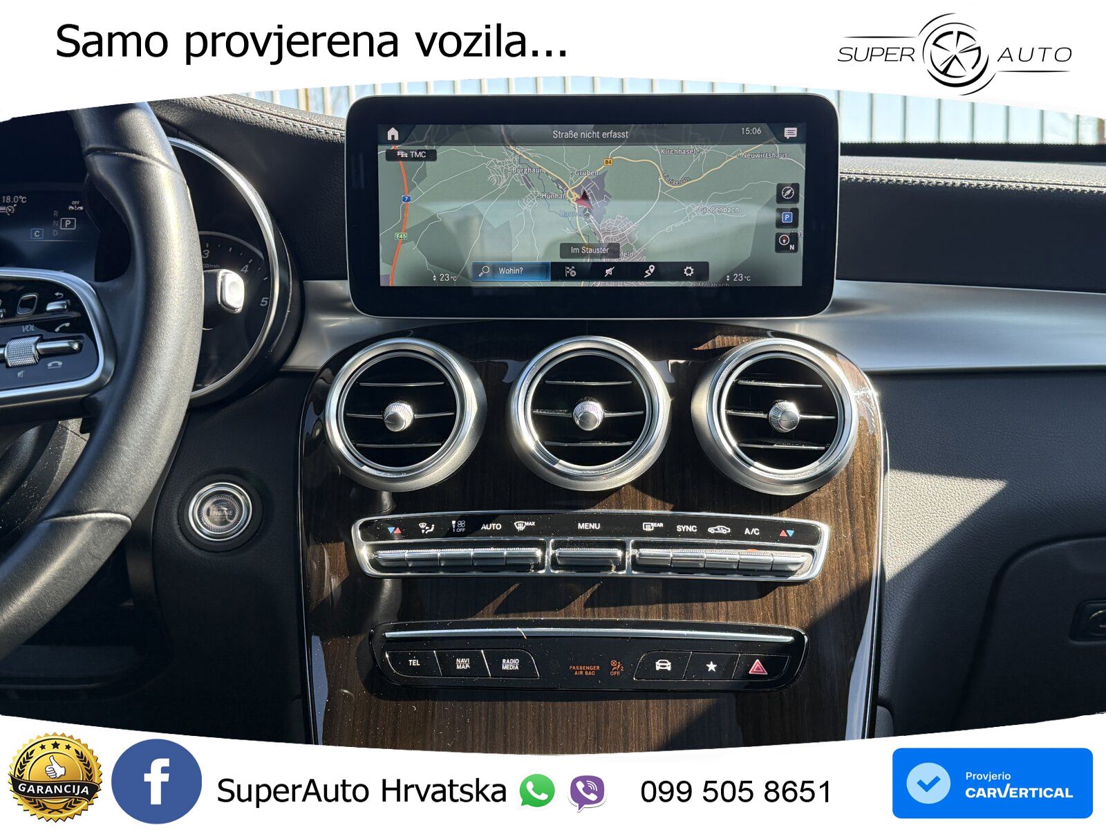Mercedes GLC 300d (245 KS) 4MATIC G-TRONIC Exclusive LED+GR SJED+ACC
