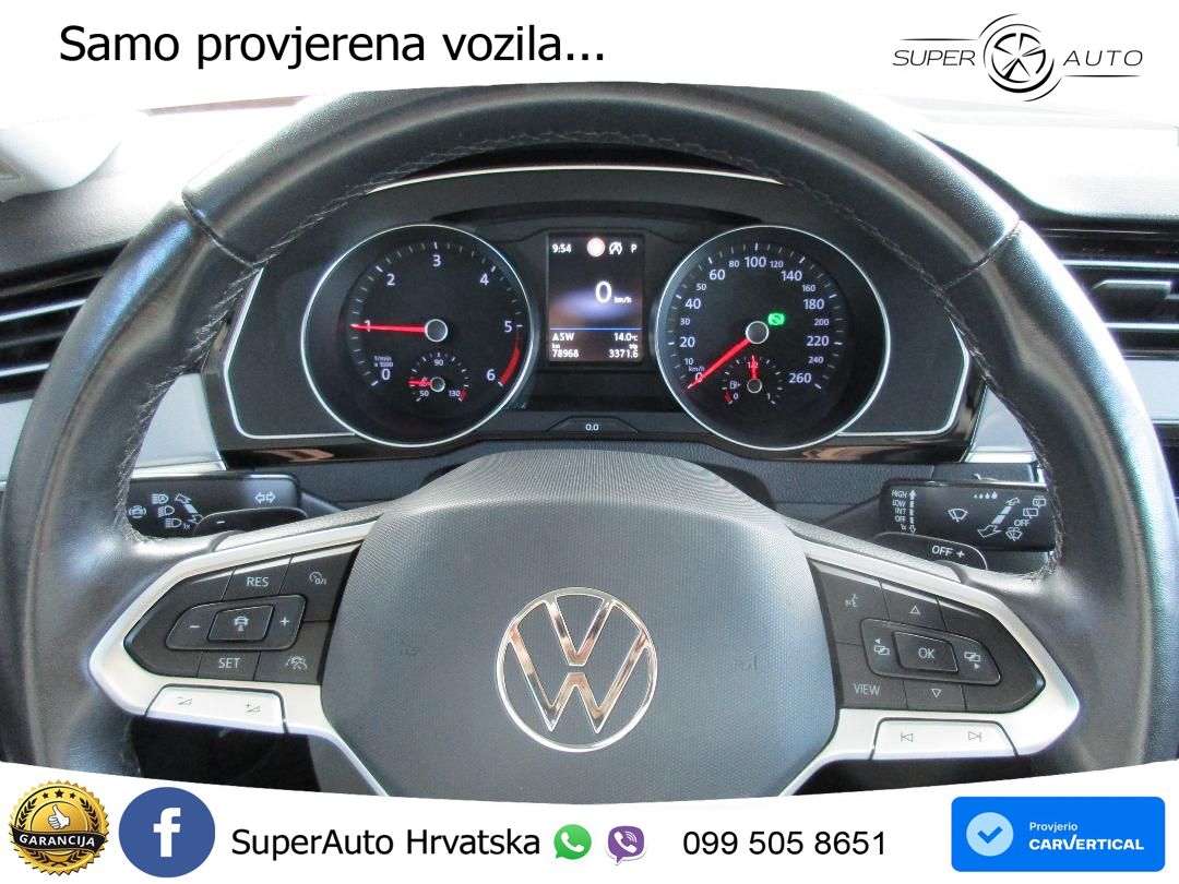 Volkswagen Passat Variant 2.0 TDI (150 KS) DSG Business LED+GR SJED+ACC