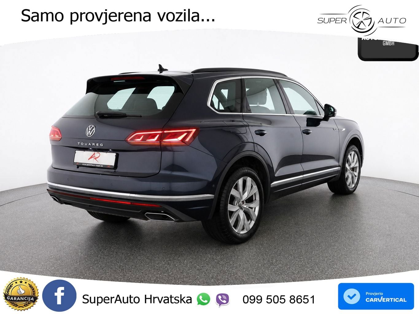 Volkswagen Touareg 3.0 V6 TDI (286 KS) 4MOTION Tiptronic MATRIX+GR SJED+KAM
