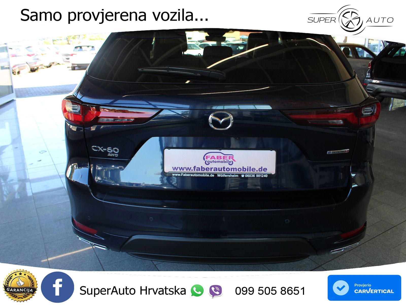 Mazda CX-60 3.3 e-Skyactiv D (254 KS) AWD Automatic