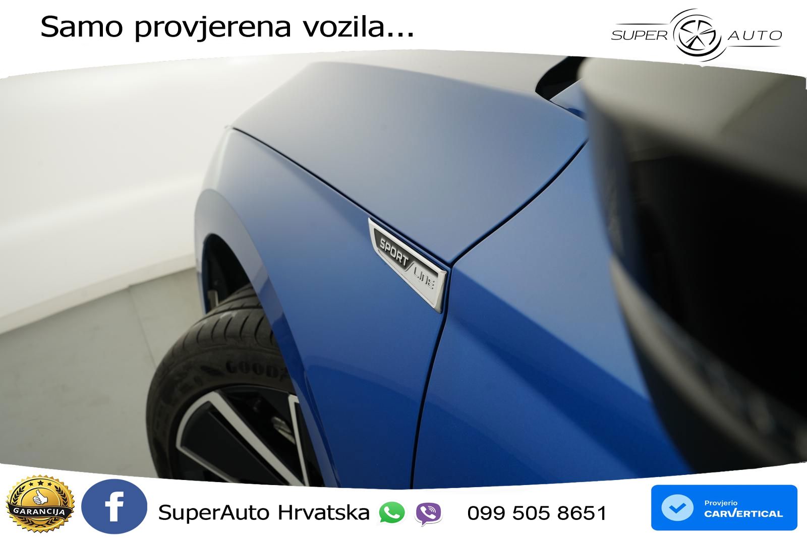 Škoda Octavia Combi 2.0 TDI (150 KS) DSG SportLine MATRIX+GR SJED+KAM