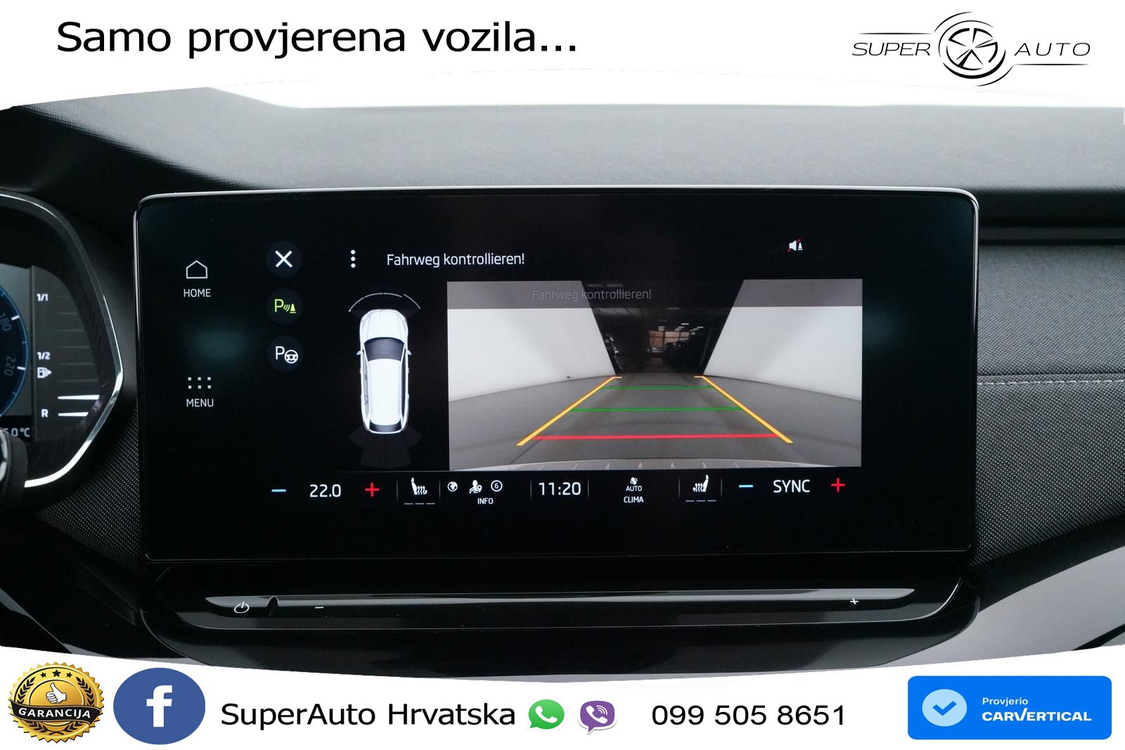 Škoda Octavia Combi 2.0 TDI (150 KS) DSG SportLine MATRIX+GR SJED+KAM