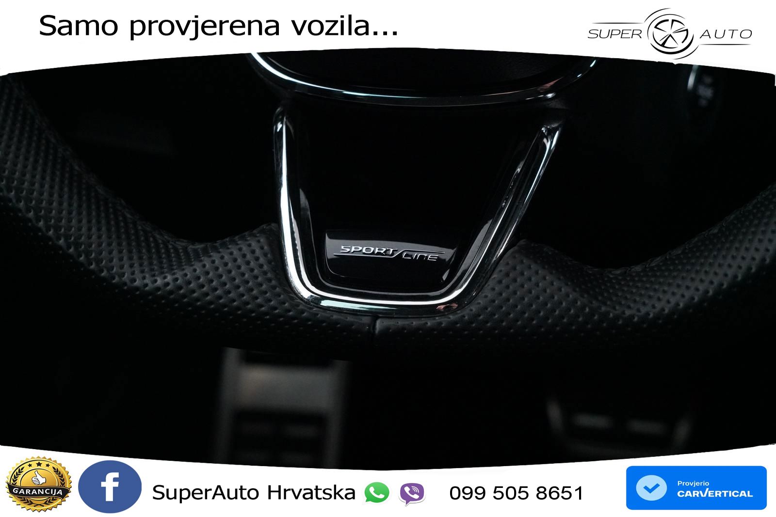 Škoda Octavia Combi 2.0 TDI (150 KS) DSG SportLine MATRIX+GR SJED+KAM