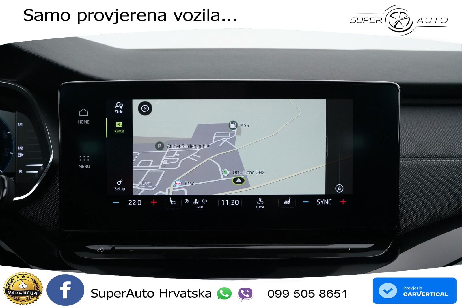 Škoda Octavia Combi 2.0 TDI (150 KS) DSG SportLine MATRIX+GR SJED+KAM