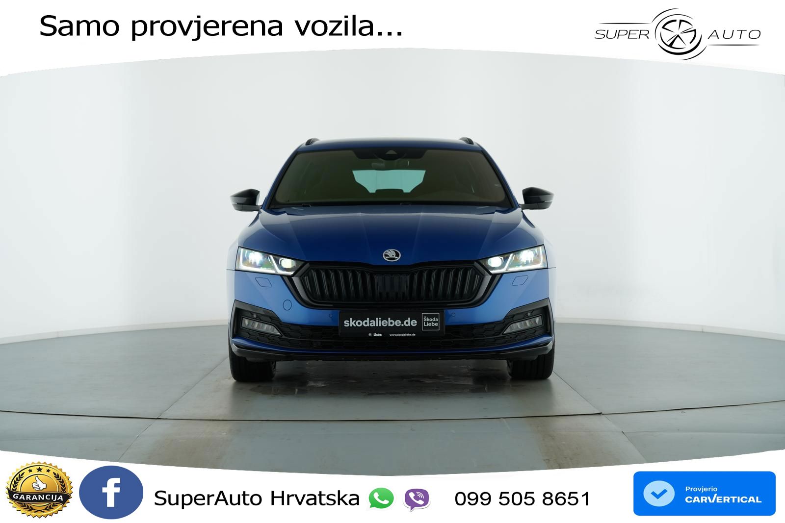Škoda Octavia Combi 2.0 TDI (150 KS) DSG SportLine MATRIX+GR SJED+KAM