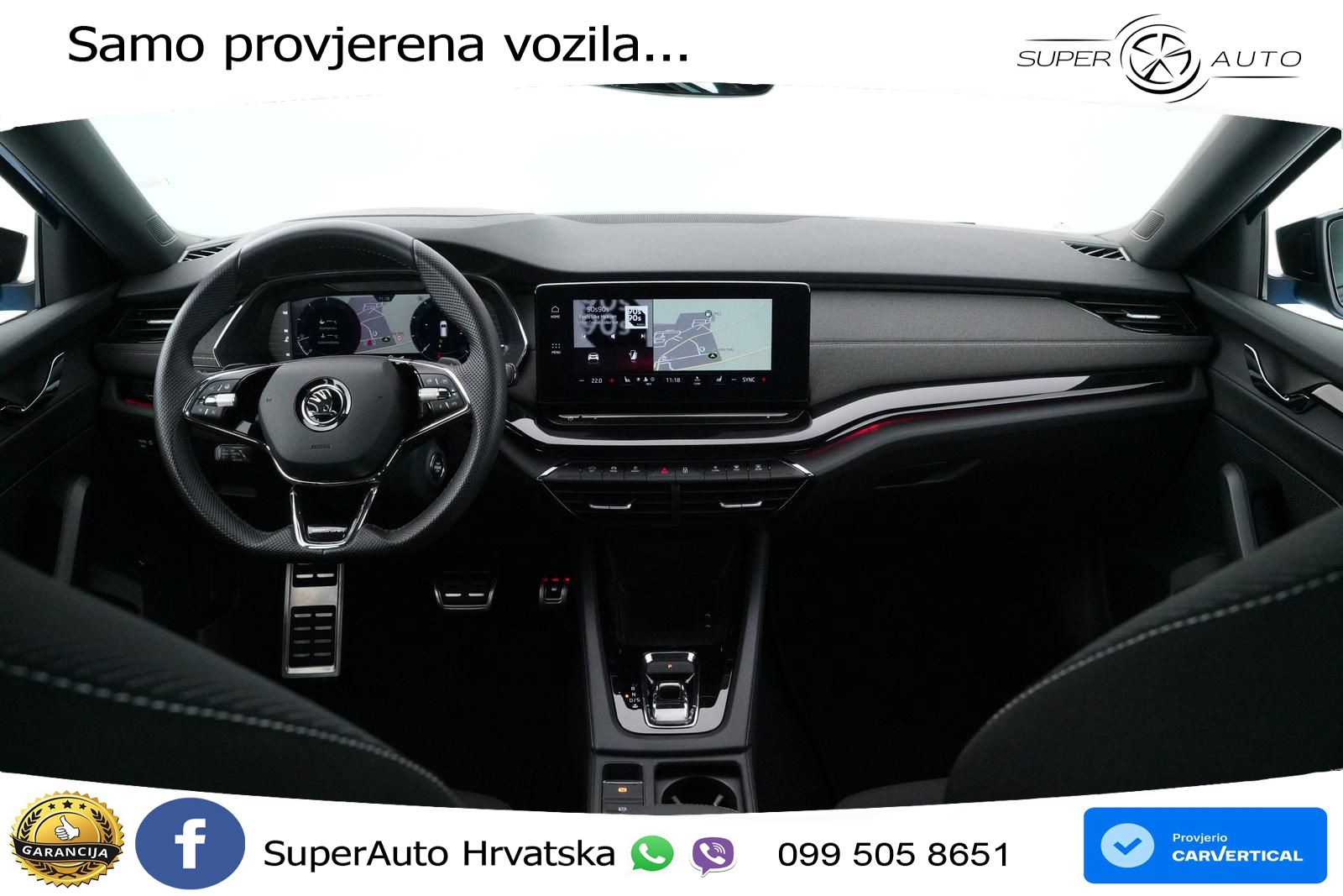 Škoda Octavia Combi 2.0 TDI (150 KS) DSG SportLine MATRIX+GR SJED+KAM