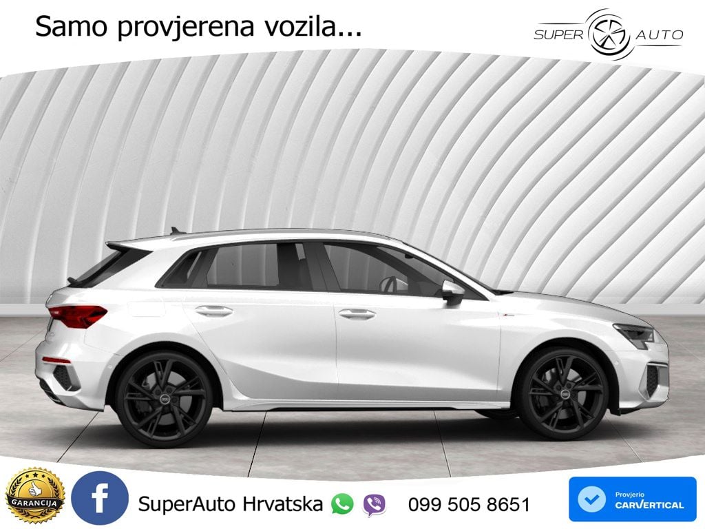 Audi A3 35 TDI (150 KS) S tronic S line