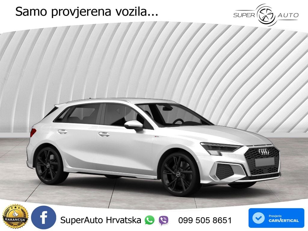 Audi A3 35 TDI (150 KS) S tronic S line