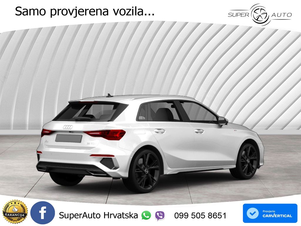 Audi A3 35 TDI (150 KS) S tronic S line
